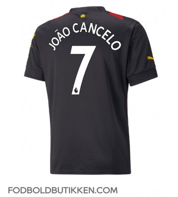 Manchester City Joao Cancelo #7 Udebanetrøje 2022-23 Kortærmet